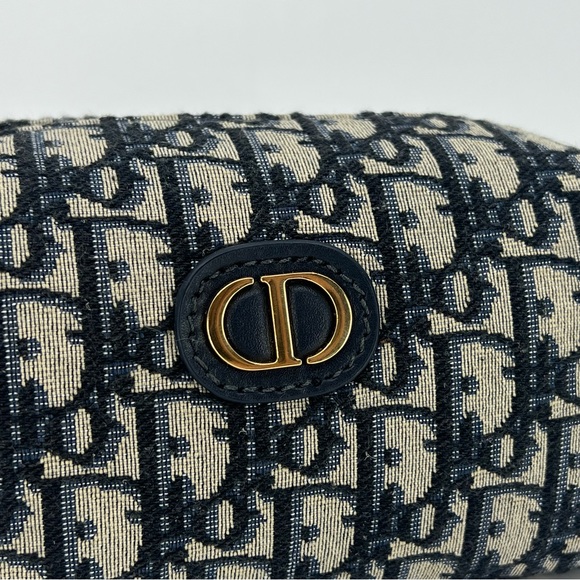 Dior toiletry bag canvas make up cosmetic pouch - Picture 4 of 10